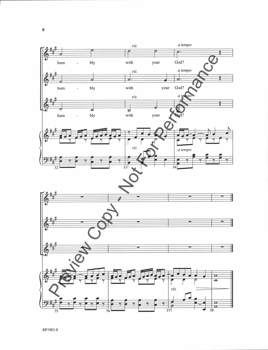 Offertory - SSA Offertory - SSA SSA scores gallery preview page 8