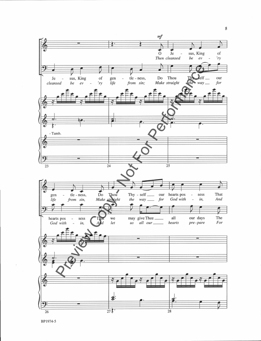 Gaelic Alleluia - SATB Gaelic Alleluia - SATB 4-Part scores gallery preview page 5