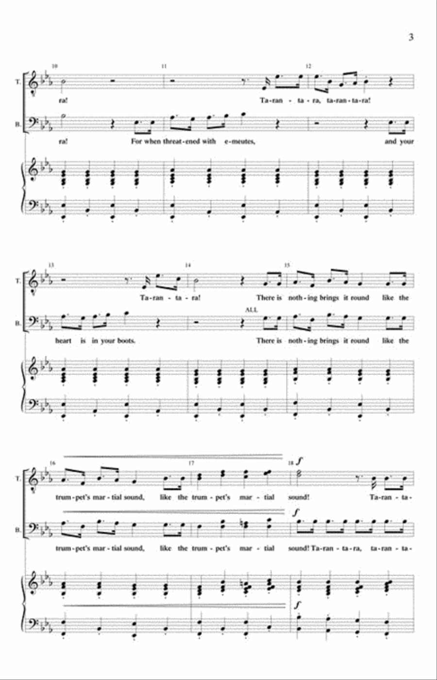 The Pirates of Penzance Medley TTBB scores gallery preview page 3