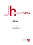 Cel i riu for Voice and Piano