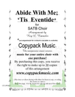 Abide With Me: 'Tis Eventide