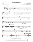 Restoration - Bb Clarinet 2