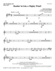 Rushin' In Like A Mighty Wind! - Alto Sax (sub. Horn)
