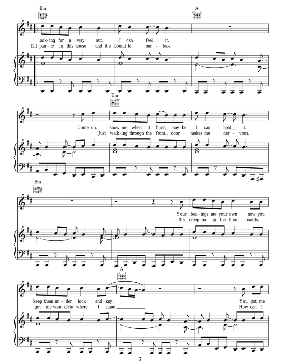 A Matter Of Time A Matter Of Time Acoustic Guitar scores gallery preview page 2