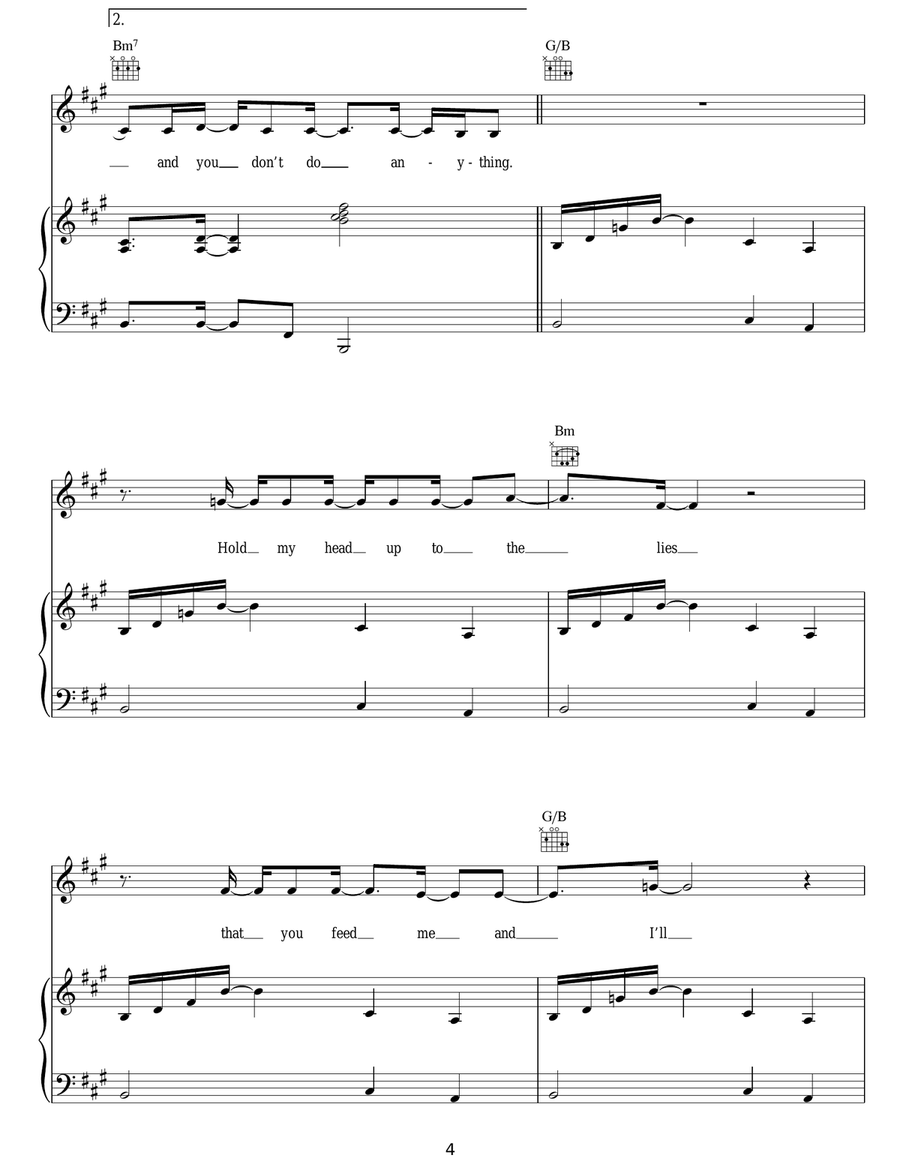 Sway Sway Acoustic Guitar scores gallery preview page 4
