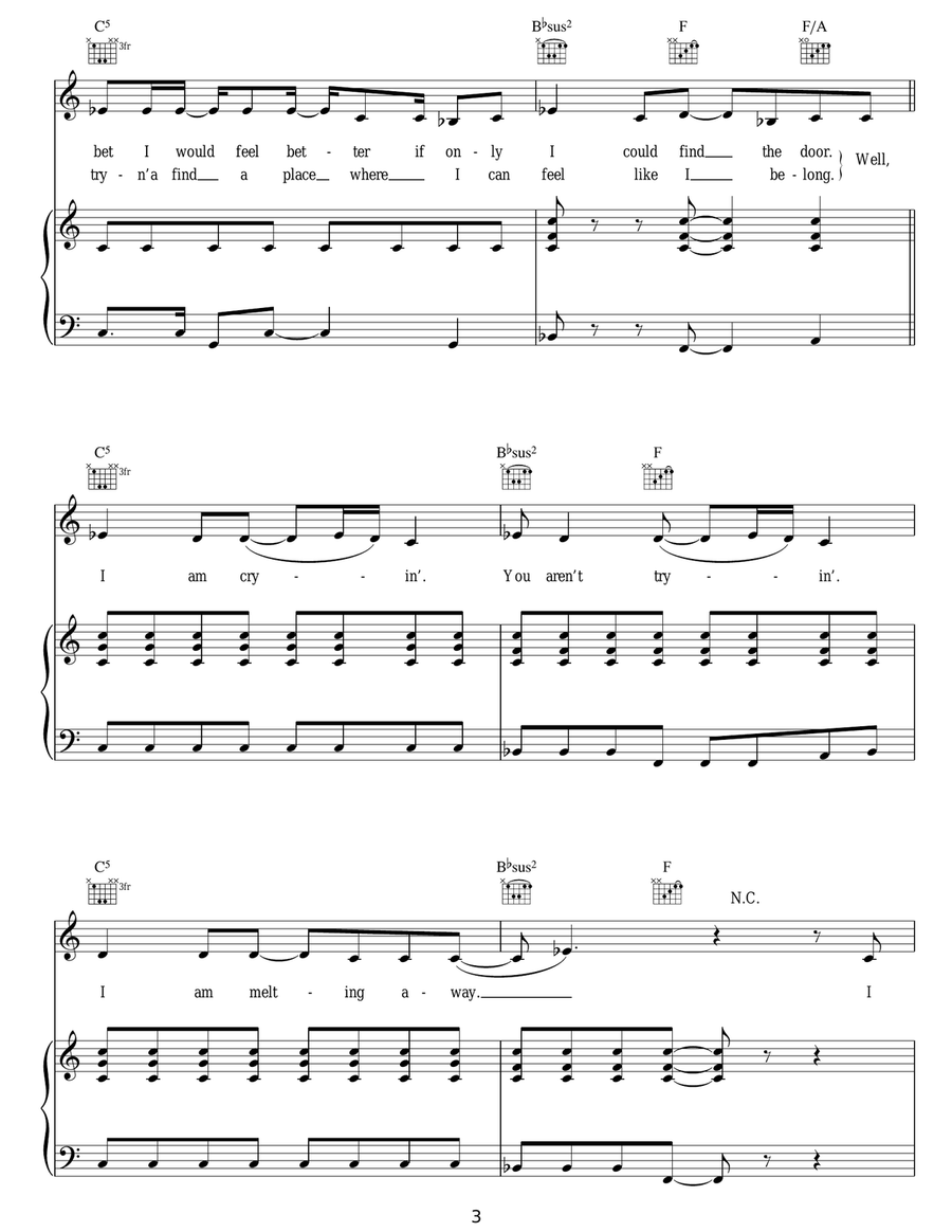 Unsung Unsung Acoustic Guitar scores gallery preview page 3