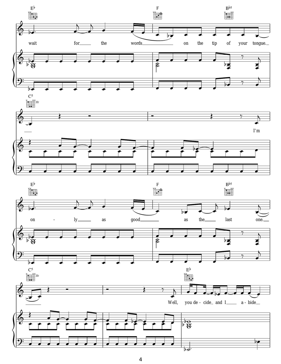 Unsung Unsung Acoustic Guitar scores gallery preview page 4