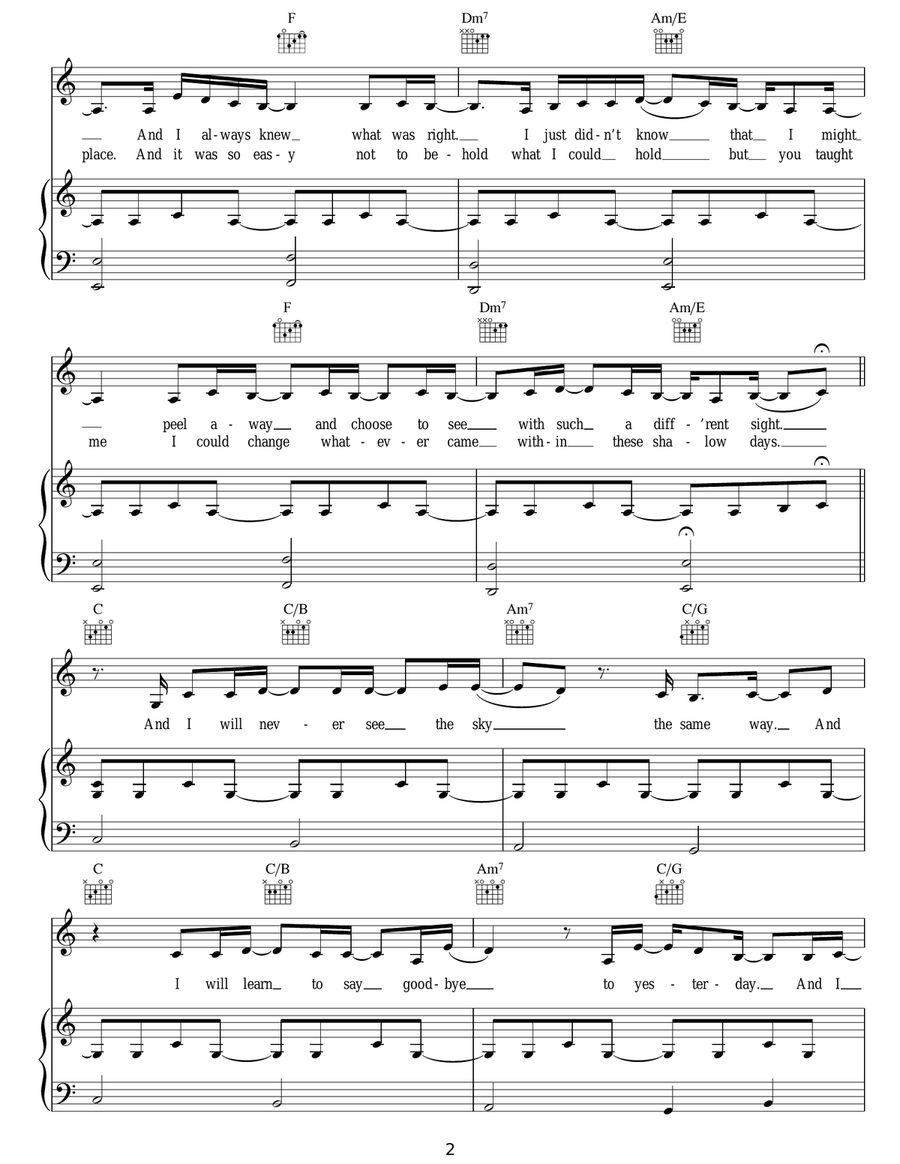 Twilight Twilight Acoustic Guitar scores gallery preview page 2