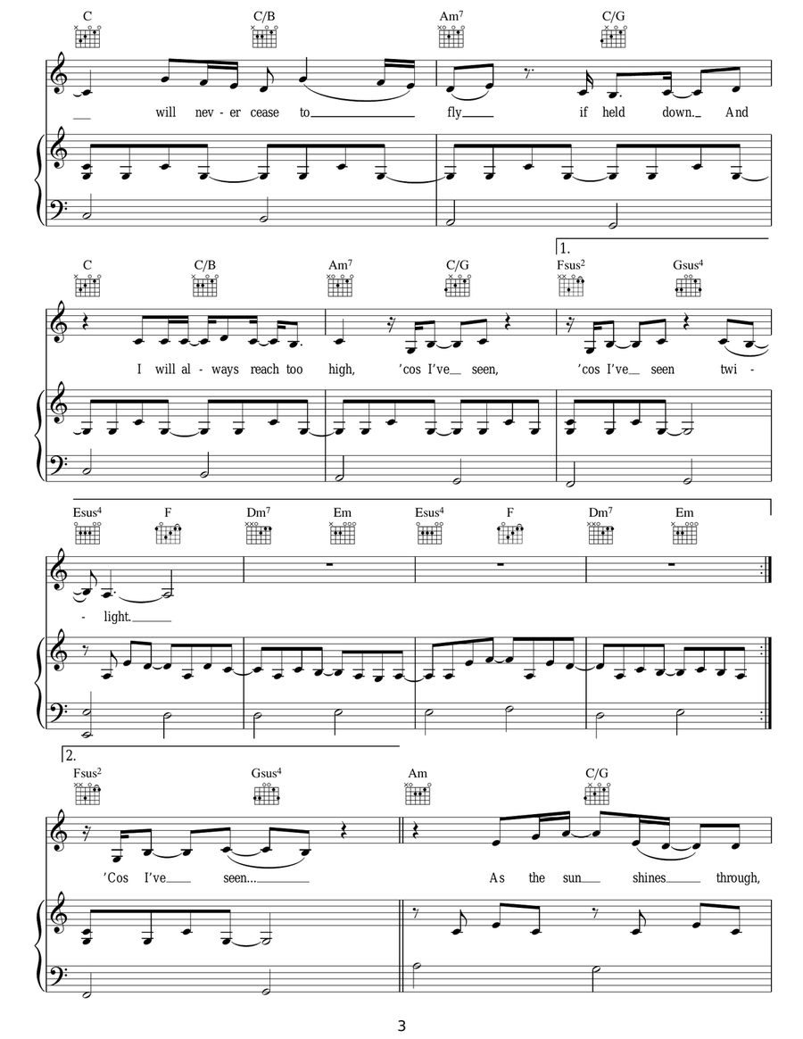 Twilight Twilight Acoustic Guitar scores gallery preview page 3