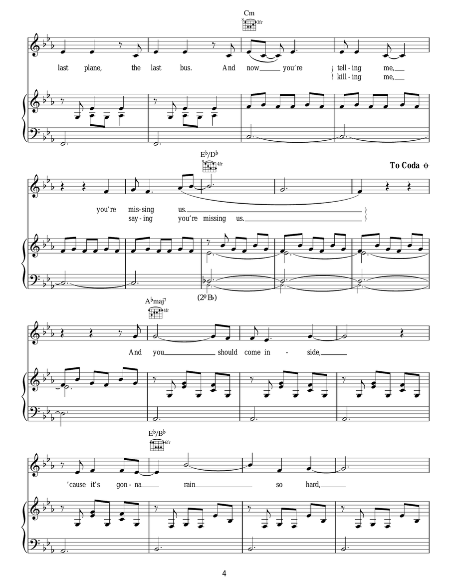 The Last Bus The Last Bus Acoustic Guitar scores gallery preview page 4