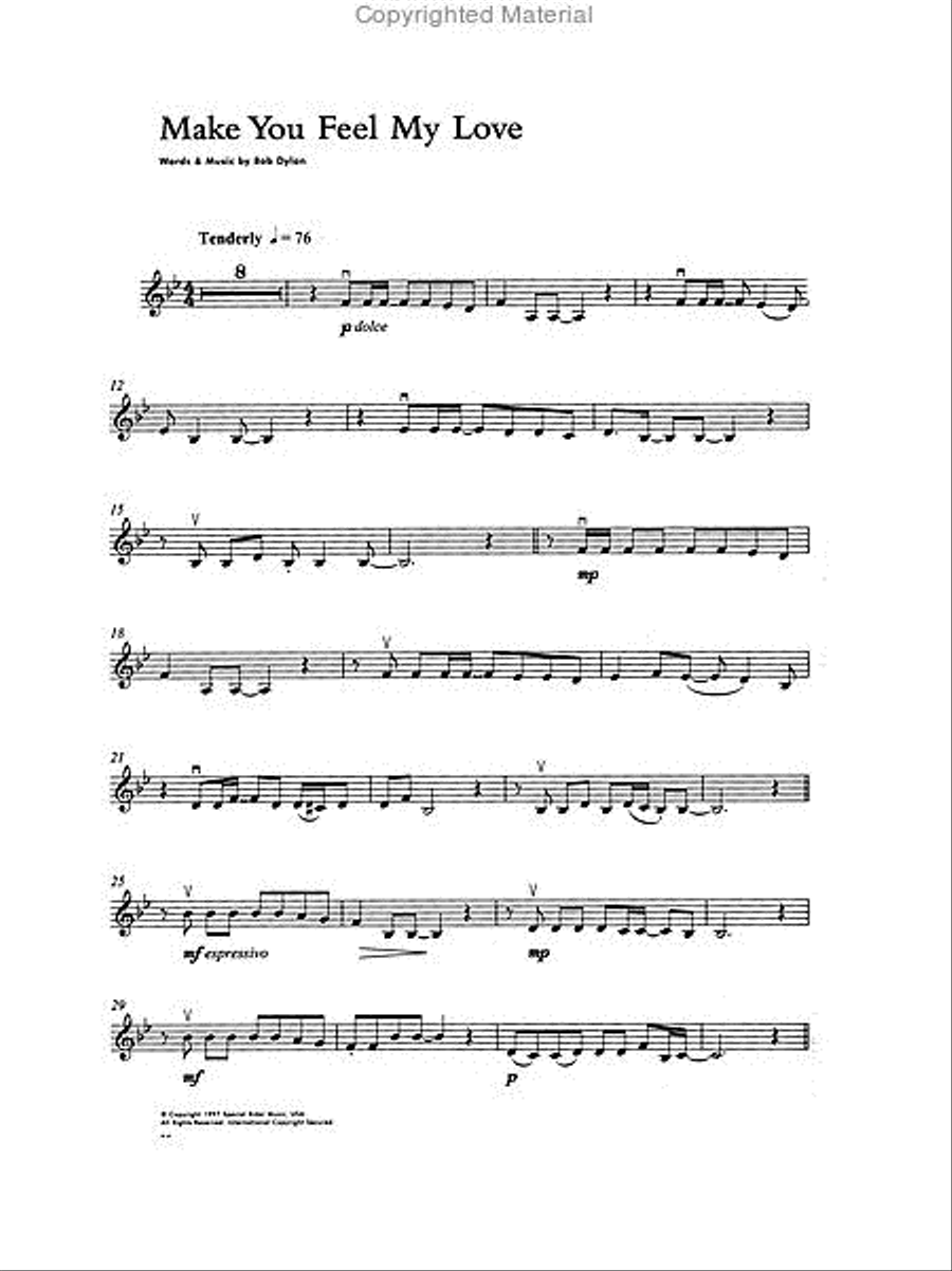 Guest Spot: Adele Violin Solo scores gallery preview page 5