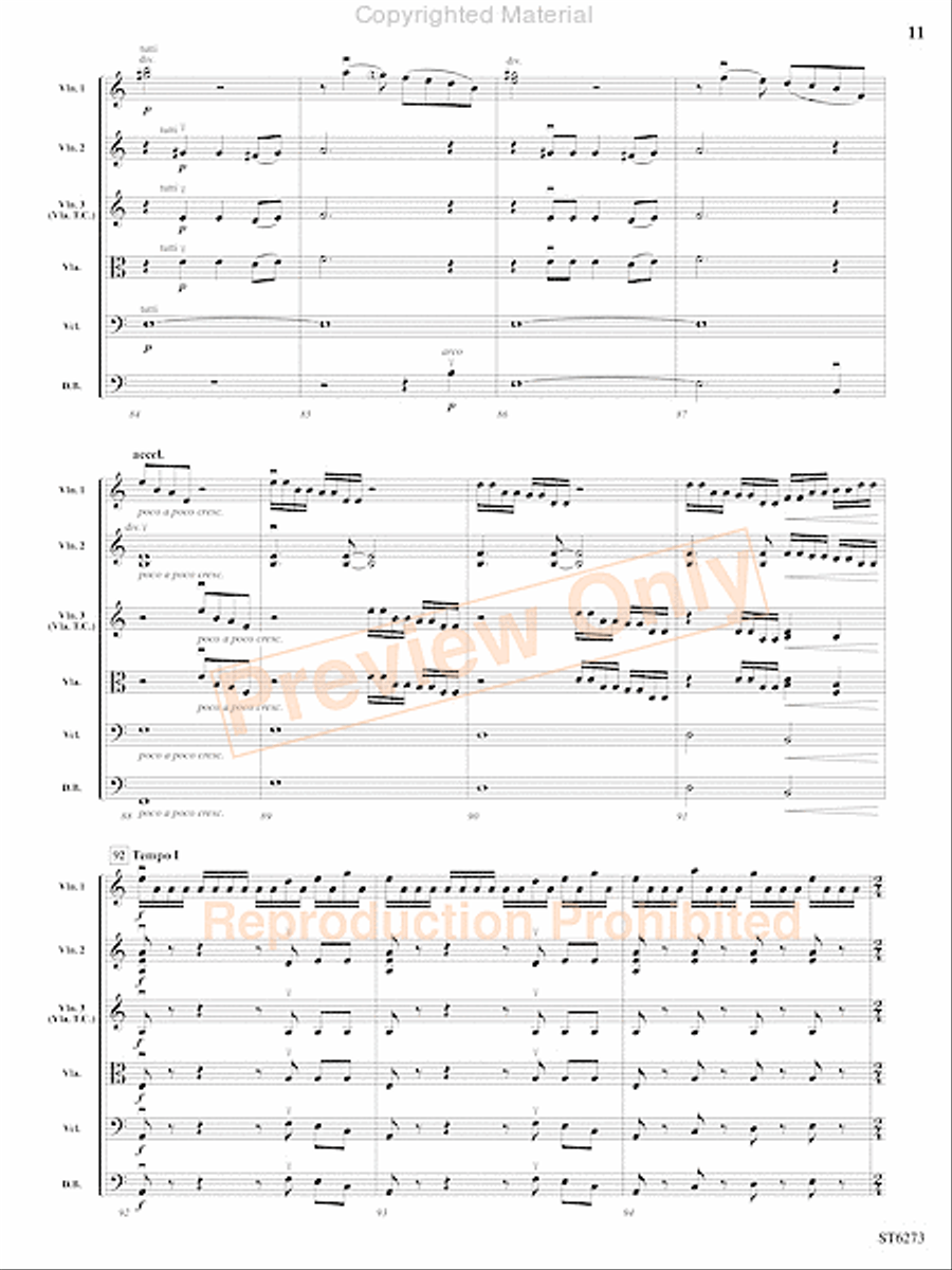 Heart of Fire Heart of Fire String Orchestra scores gallery preview page 12