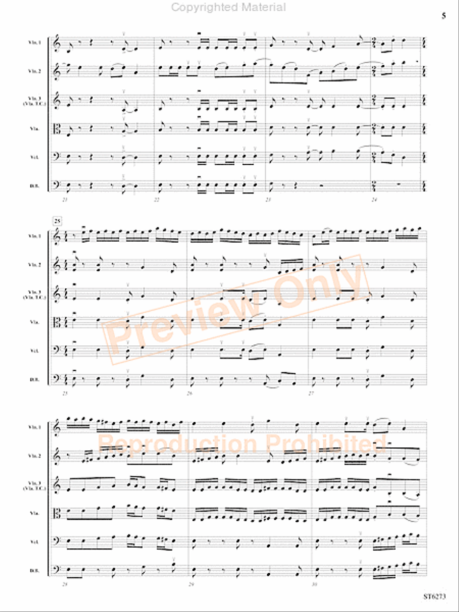 Heart of Fire Heart of Fire String Orchestra scores gallery preview page 6