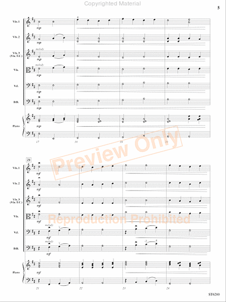 A Beethoven Lullaby A Beethoven Lullaby String Orchestra scores gallery preview page 6