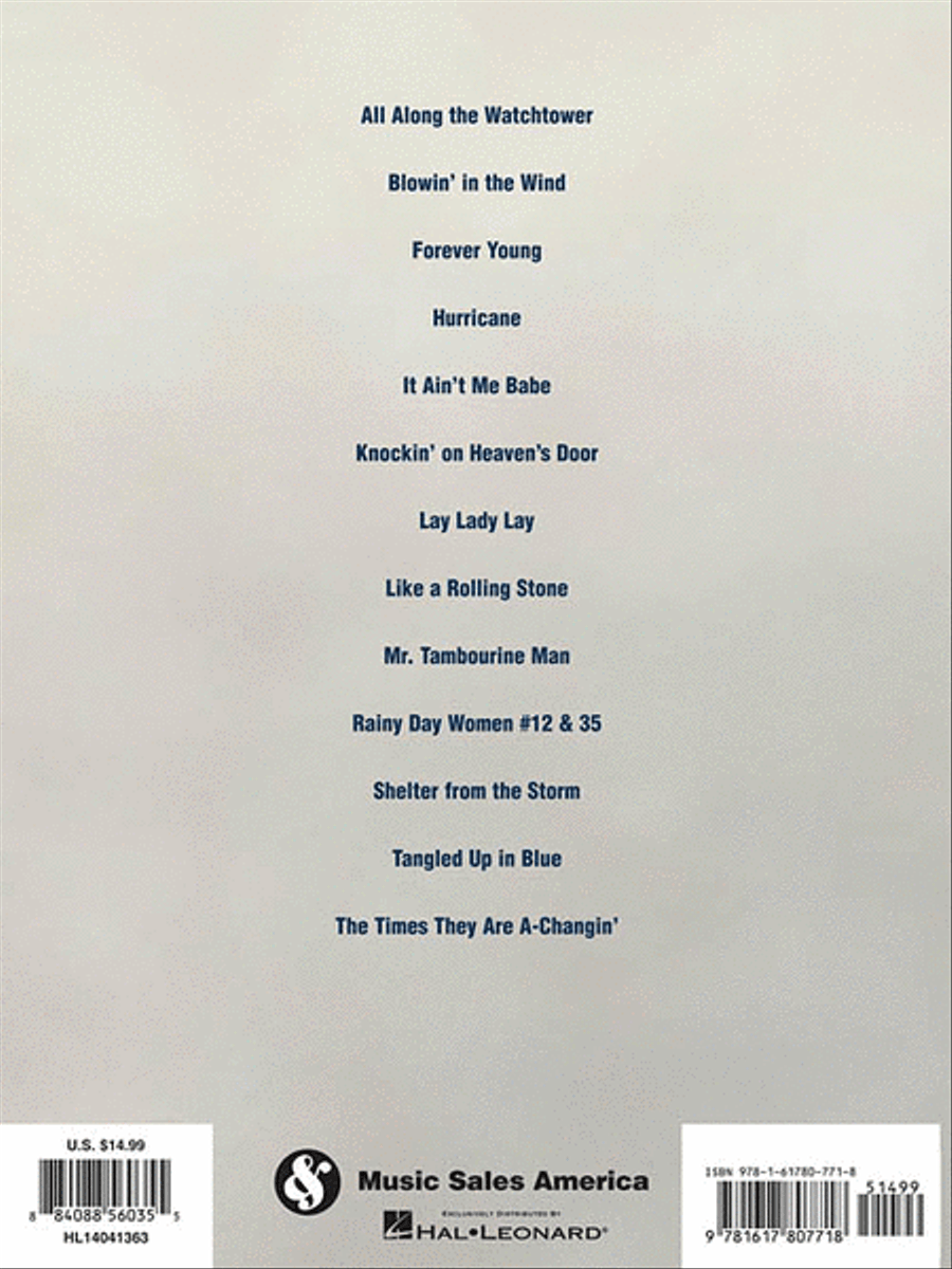 Bob Dylan for Easy Piano Bob Dylan for Easy Piano Easy Piano scores gallery preview page 2