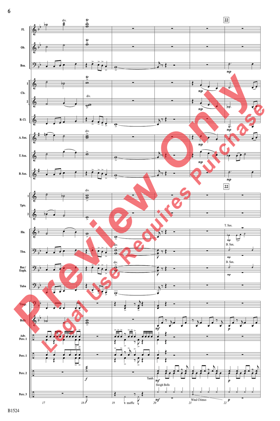 Heroes Triumphant Heroes Triumphant Concert Band scores gallery preview page 6