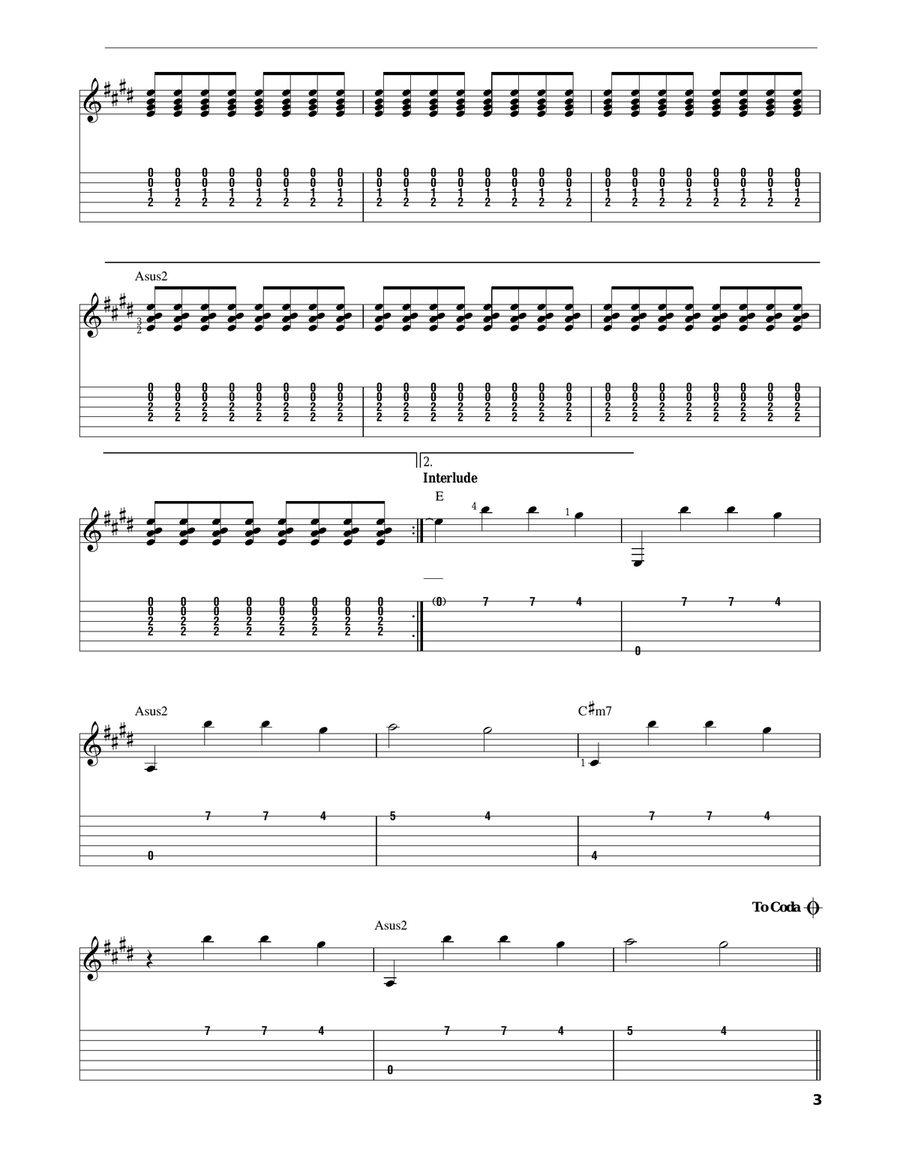 Holy Ground Holy Ground Acoustic Guitar scores gallery preview page 3