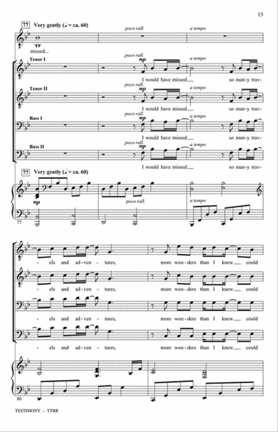 Testimony Testimony TTBB scores gallery preview page 4