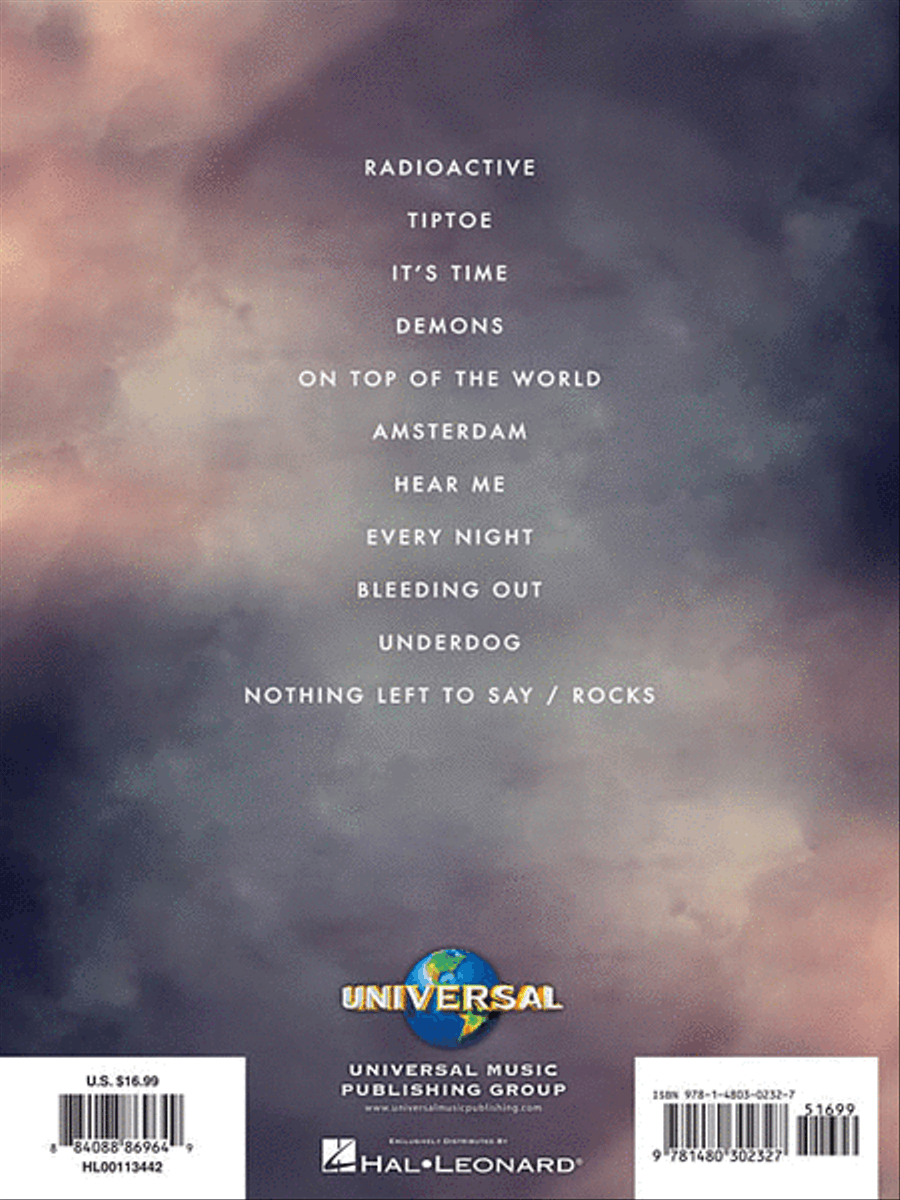 Imagine Dragons – Night Visions Piano, Vocal, Guitar scores gallery preview page 2
