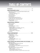 Bass Fretboard Theory – At a Glance Bass Guitar Tablature scores gallery preview page 3