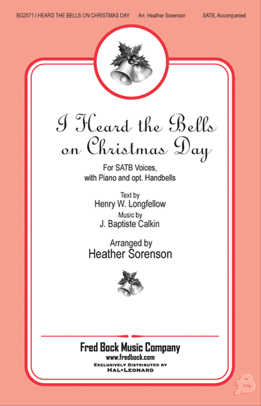 I Heard the Bells On Christmas Day Choir scores gallery preview page 1