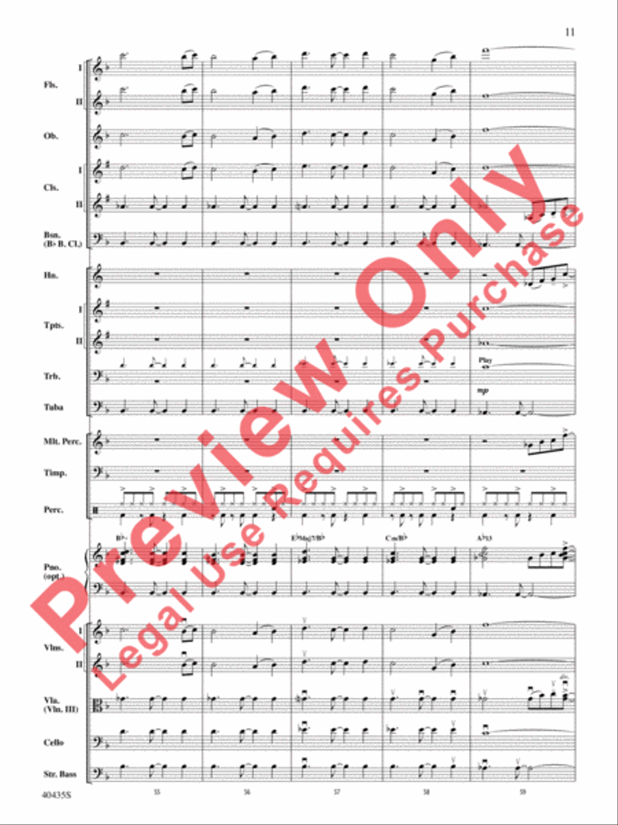 Let Me Be Your Star Let Me Be Your Star Full Orchestra scores gallery preview page 12