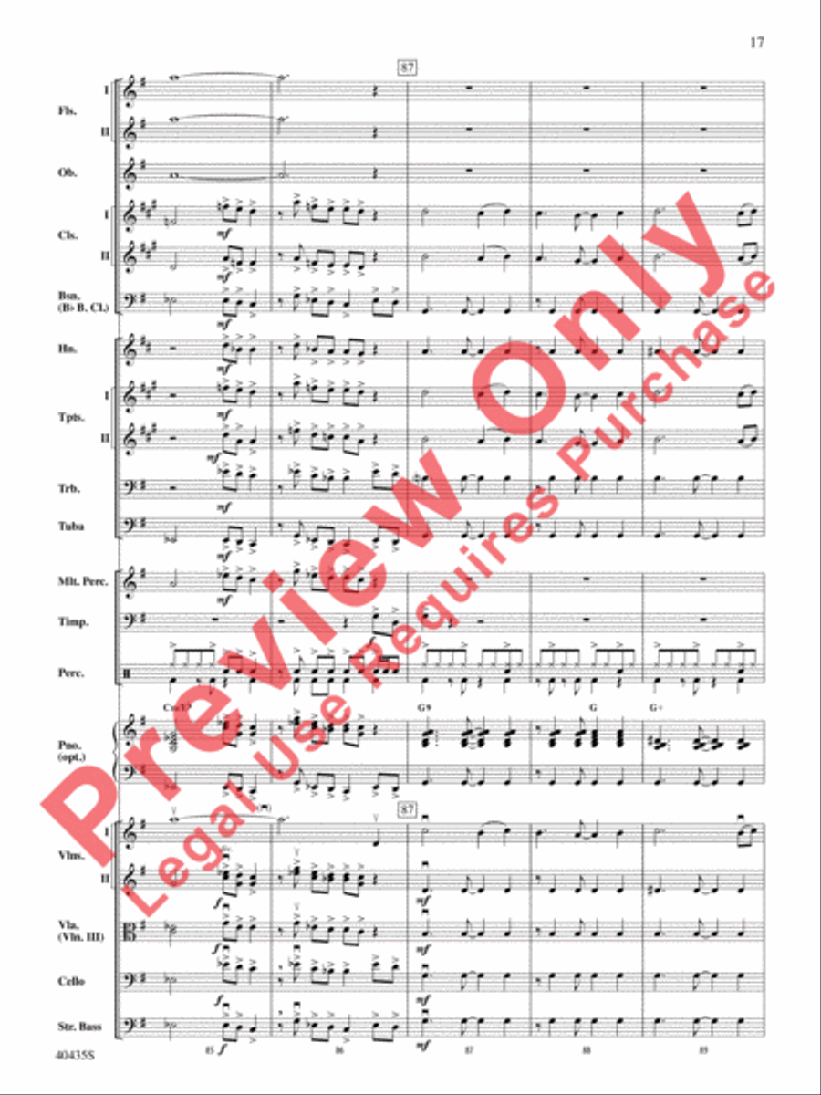 Let Me Be Your Star Let Me Be Your Star Full Orchestra scores gallery preview page 18