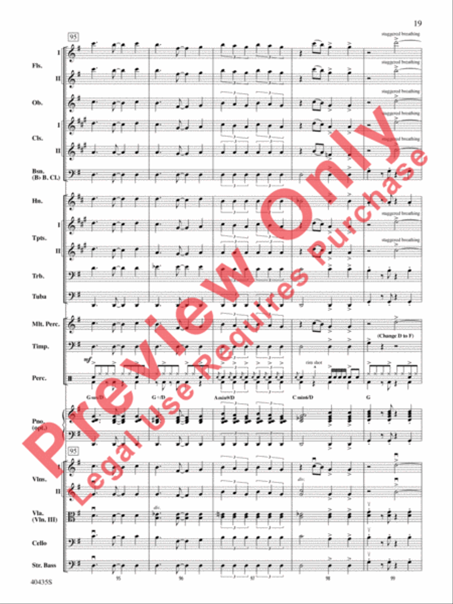 Let Me Be Your Star Let Me Be Your Star Full Orchestra scores gallery preview page 20