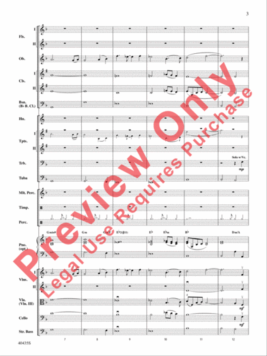 Let Me Be Your Star Let Me Be Your Star Full Orchestra scores gallery preview page 4