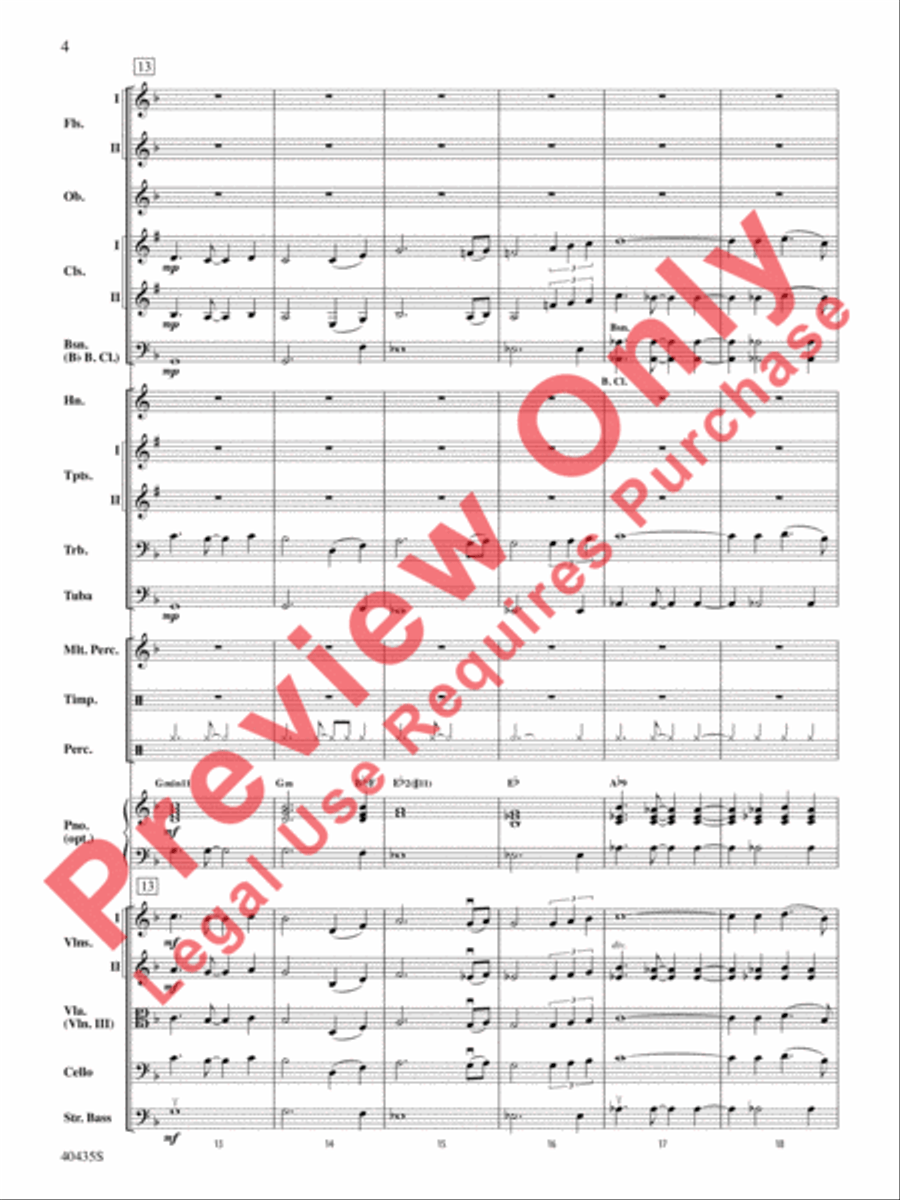 Let Me Be Your Star Let Me Be Your Star Full Orchestra scores gallery preview page 5