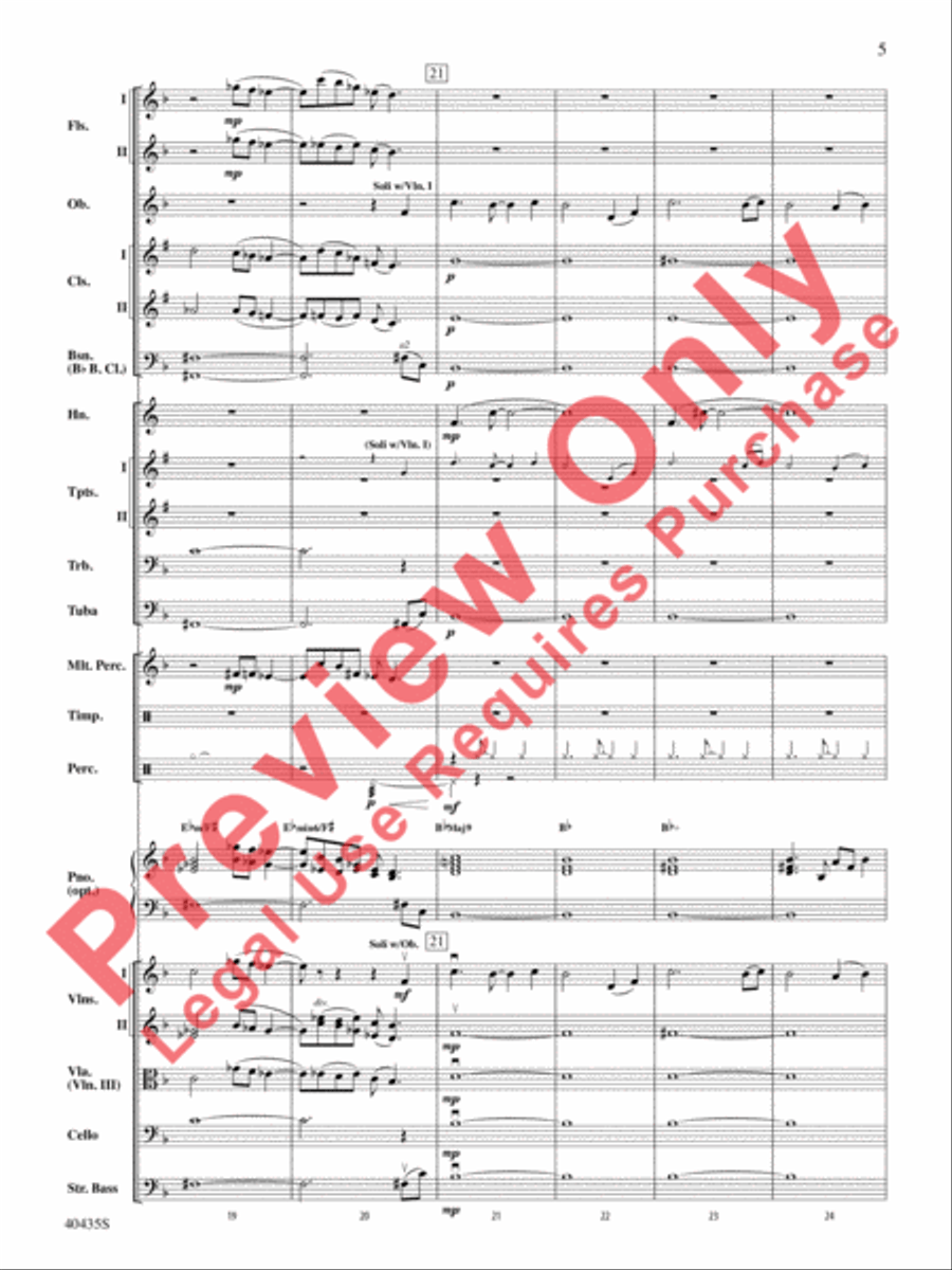 Let Me Be Your Star Let Me Be Your Star Full Orchestra scores gallery preview page 6