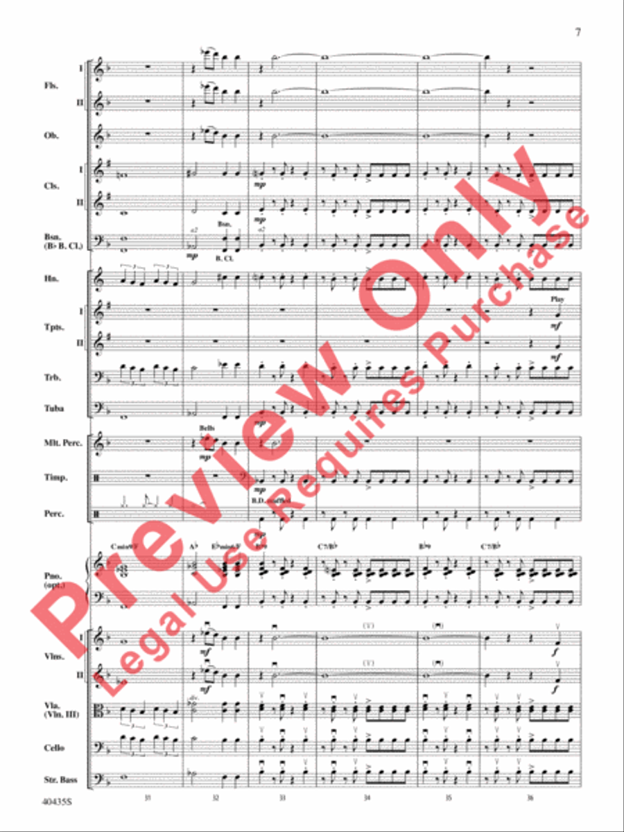 Let Me Be Your Star Let Me Be Your Star Full Orchestra scores gallery preview page 8