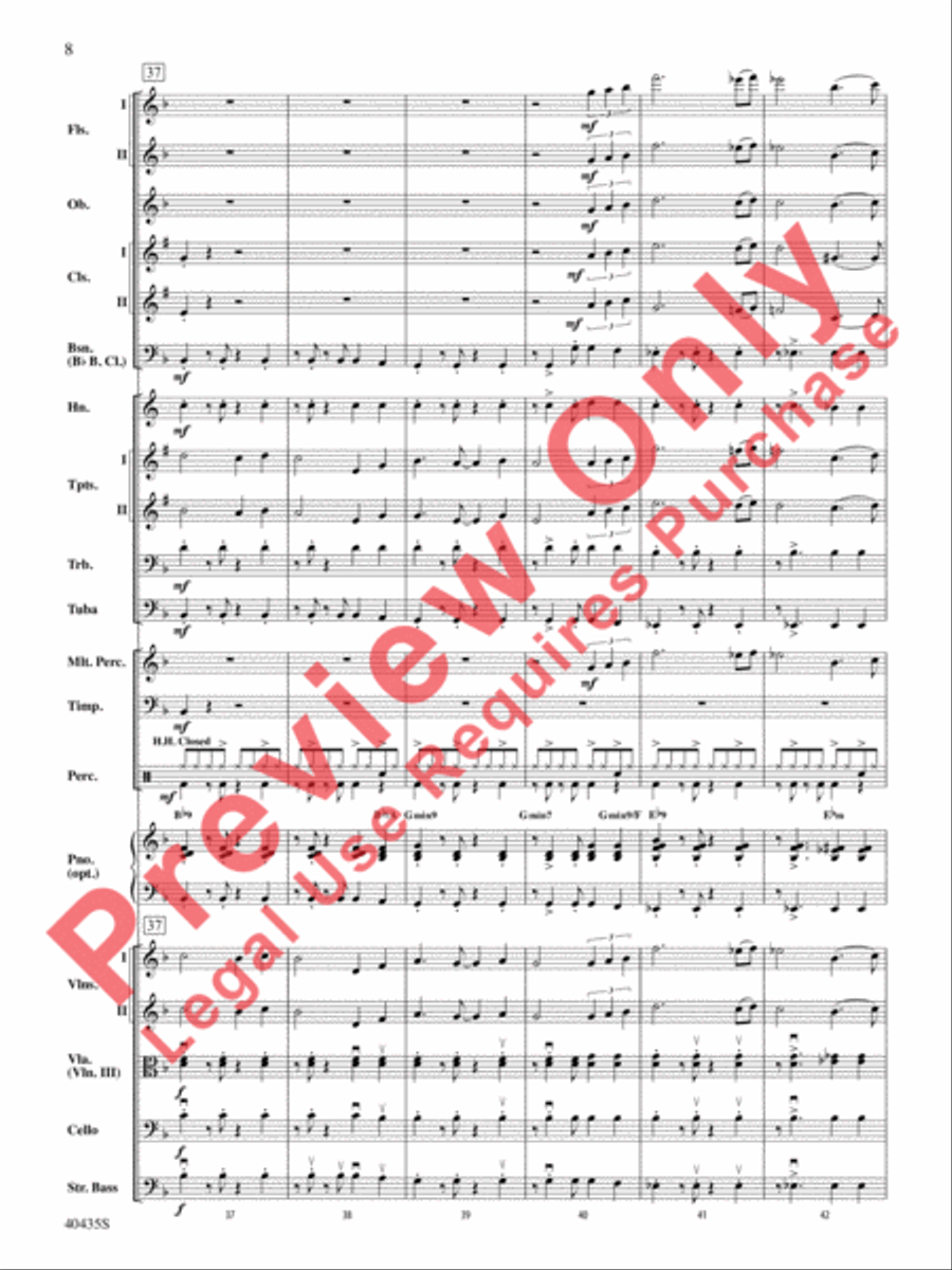 Let Me Be Your Star Let Me Be Your Star Full Orchestra scores gallery preview page 9