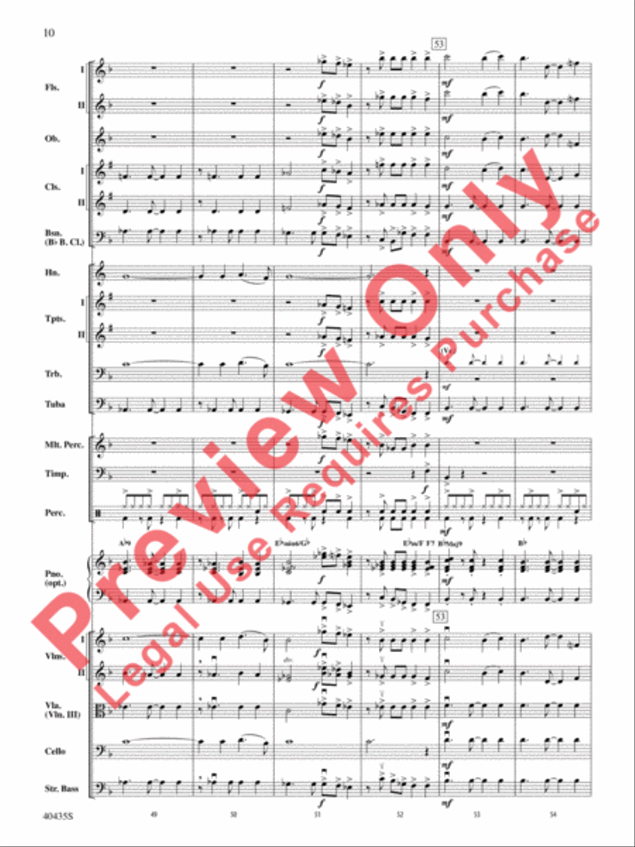 Let Me Be Your Star Let Me Be Your Star Full Orchestra scores gallery preview page 11