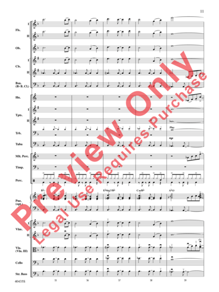 Let Me Be Your Star Let Me Be Your Star Full Orchestra scores gallery preview page 12