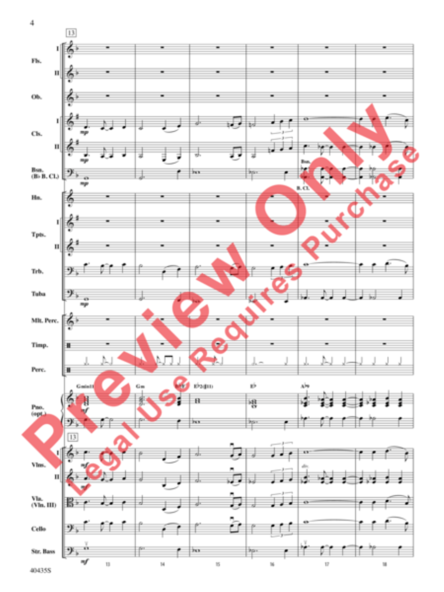 Let Me Be Your Star Let Me Be Your Star Full Orchestra scores gallery preview page 5