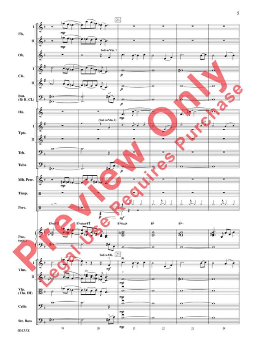 Let Me Be Your Star Let Me Be Your Star Full Orchestra scores gallery preview page 6