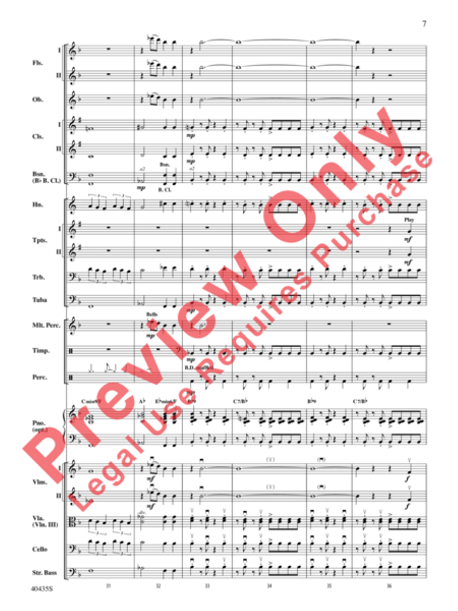 Let Me Be Your Star Let Me Be Your Star Full Orchestra scores gallery preview page 8