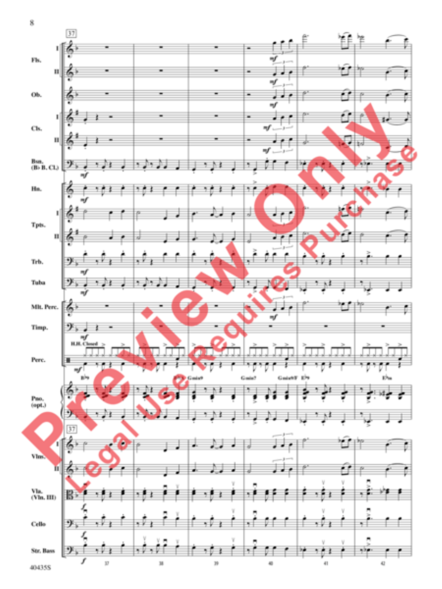 Let Me Be Your Star Let Me Be Your Star Full Orchestra scores gallery preview page 9