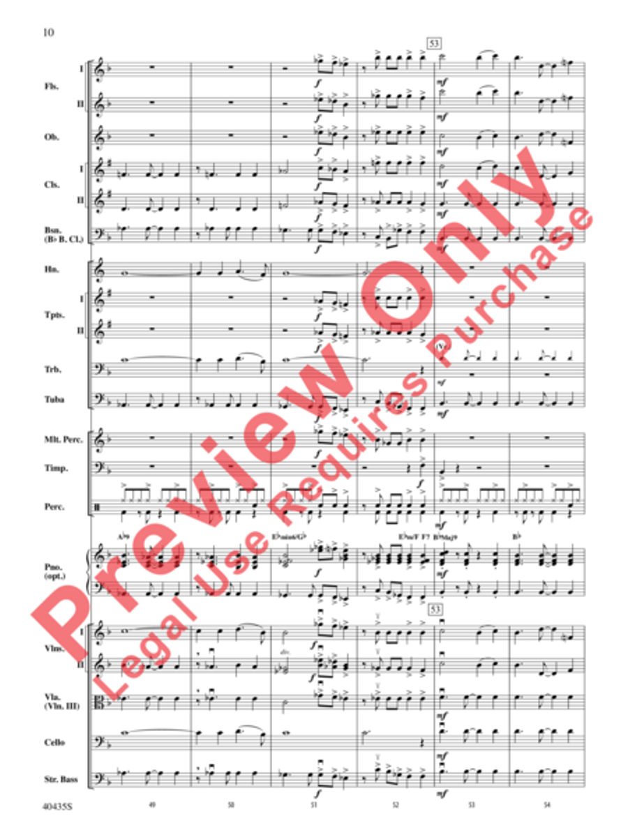 Let Me Be Your Star Let Me Be Your Star Full Orchestra scores gallery preview page 11