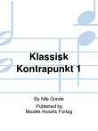 Klassisk Kontrapunkt 1