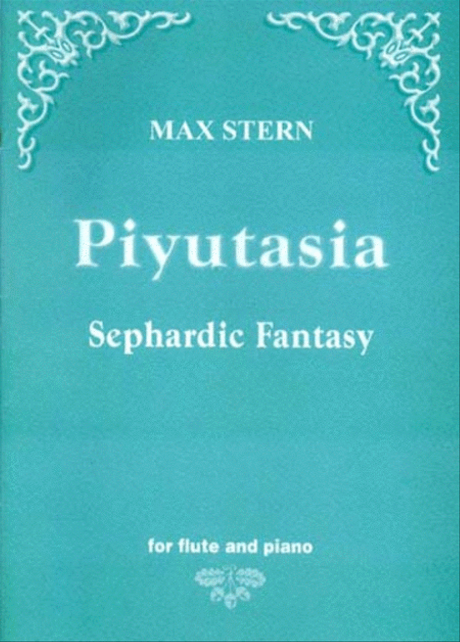 Piyutasia - Sephardic Fantasy Flute Solo scores gallery preview page 1