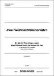 Zwei Weihnachtsliedersatze