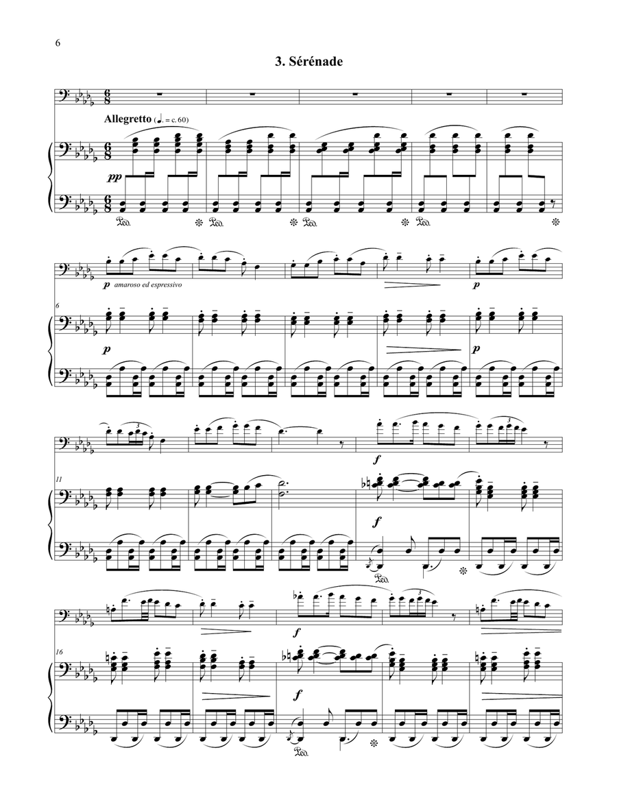 Petite Suite for Euphonium & Piano Euphonium scores gallery preview page 7