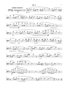 Three Romances Without Words Opus 17 for Euphonium and Piano Euphonium scores gallery preview page 3