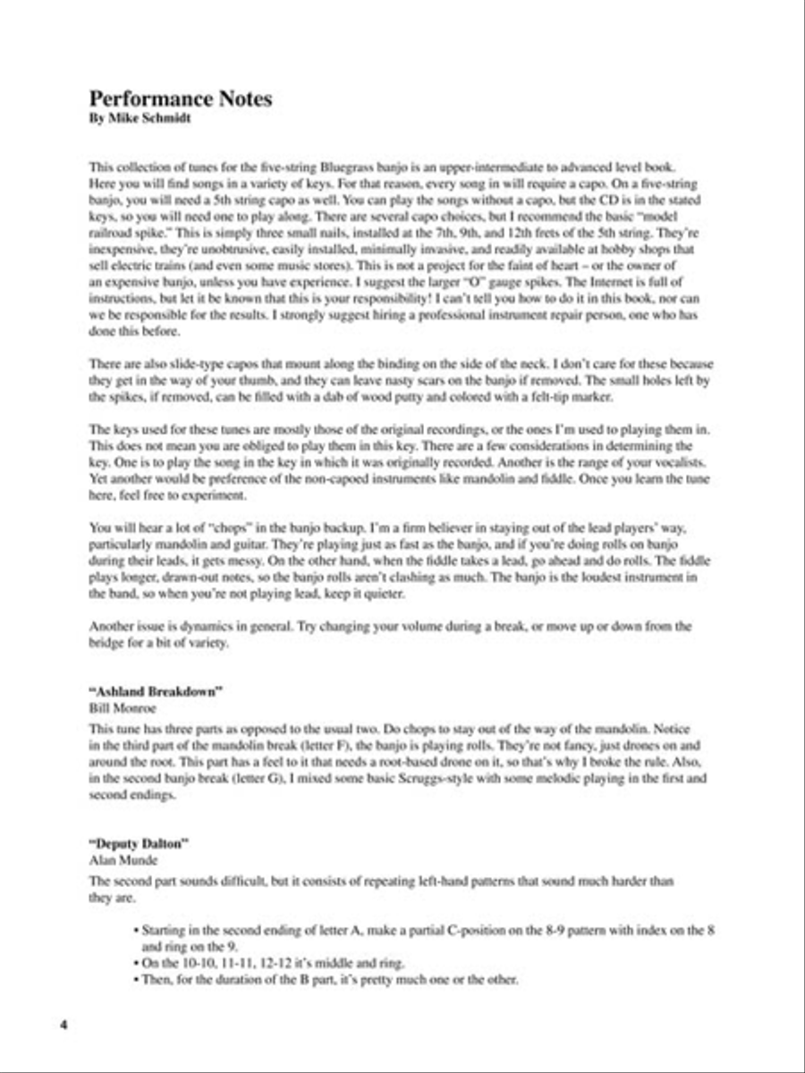 Bluegrass Acoustic Guitar scores gallery preview page 4