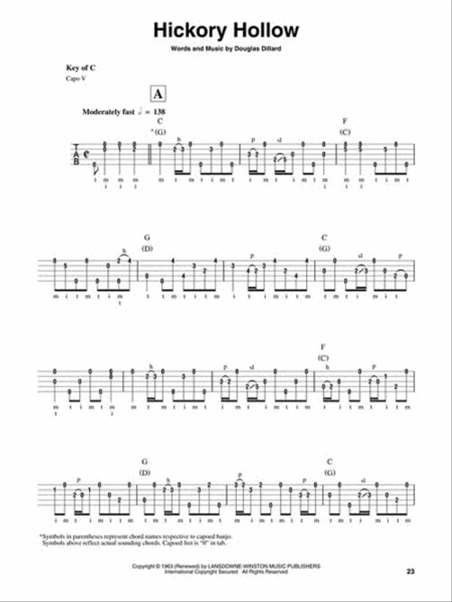 Bluegrass Acoustic Guitar scores gallery preview page 5