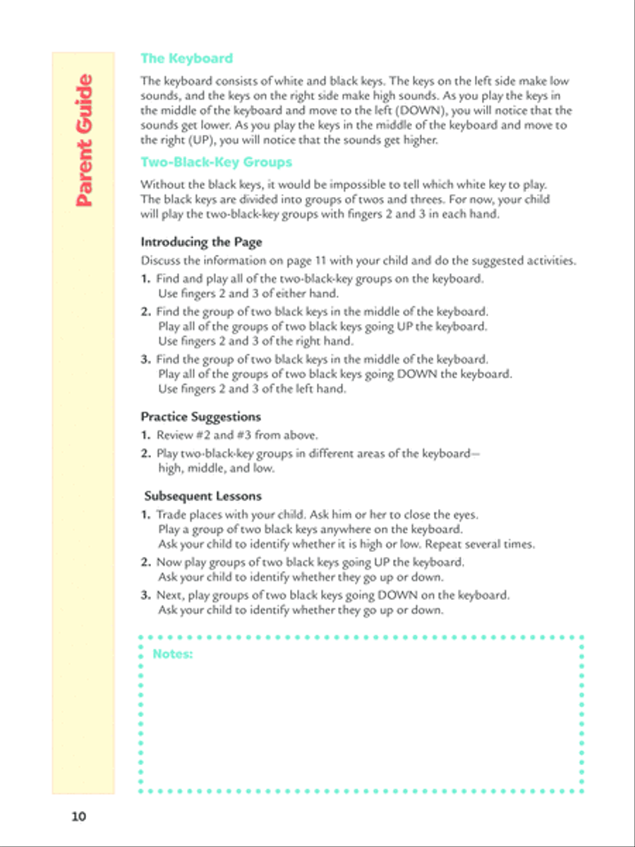 Alfred's Teach Your Child to Play Piano, Book 1 Piano Method scores gallery preview page 3