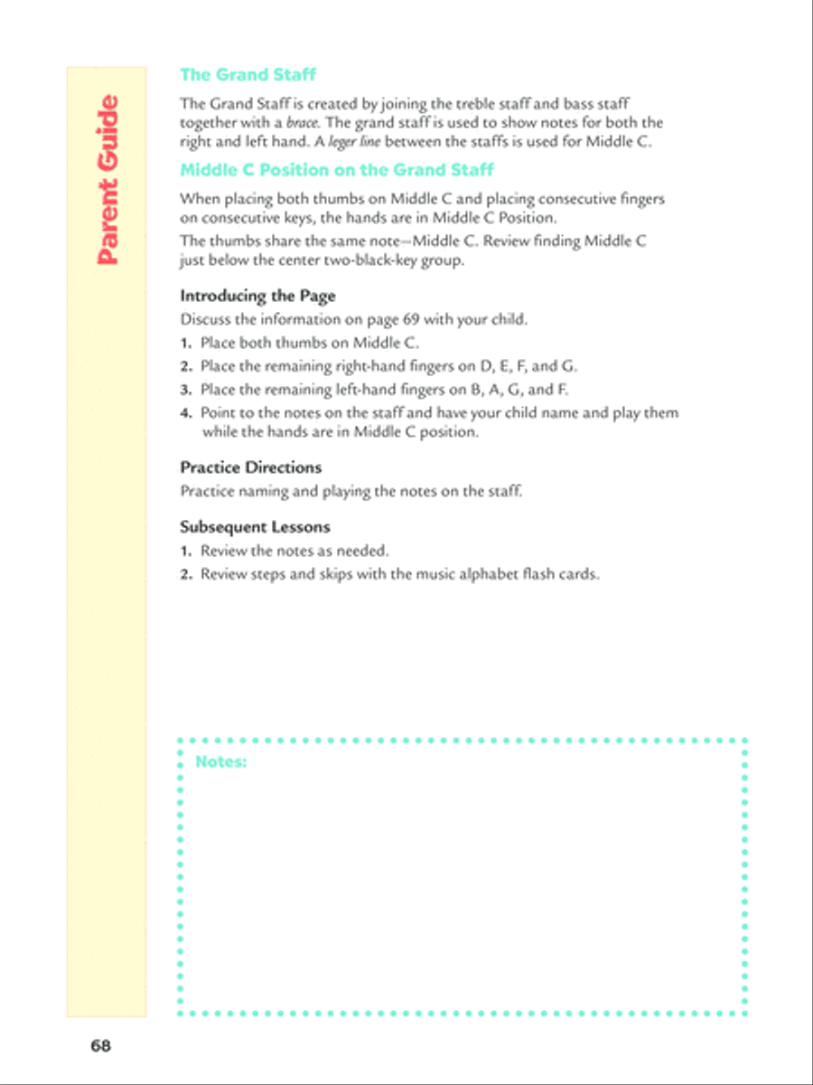 Alfred's Teach Your Child to Play Piano, Book 1 Piano Method scores gallery preview page 5