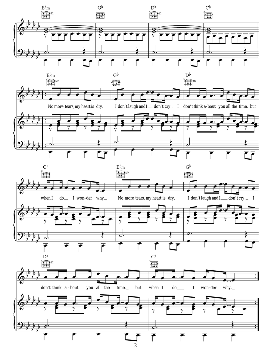 One Day/Reckoning Song (Wankelmut Remix) Acoustic Guitar scores gallery preview page 2